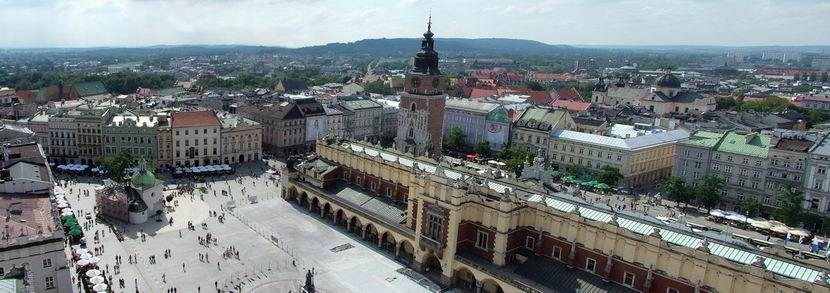 View from the tower of St. Mary Church