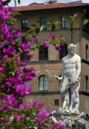 florence neptune fountain, Fontana del Nettuno o del Biancone a Firenze