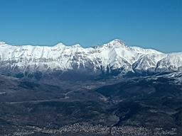 Vista aerea di Gran Sasso d'Italia