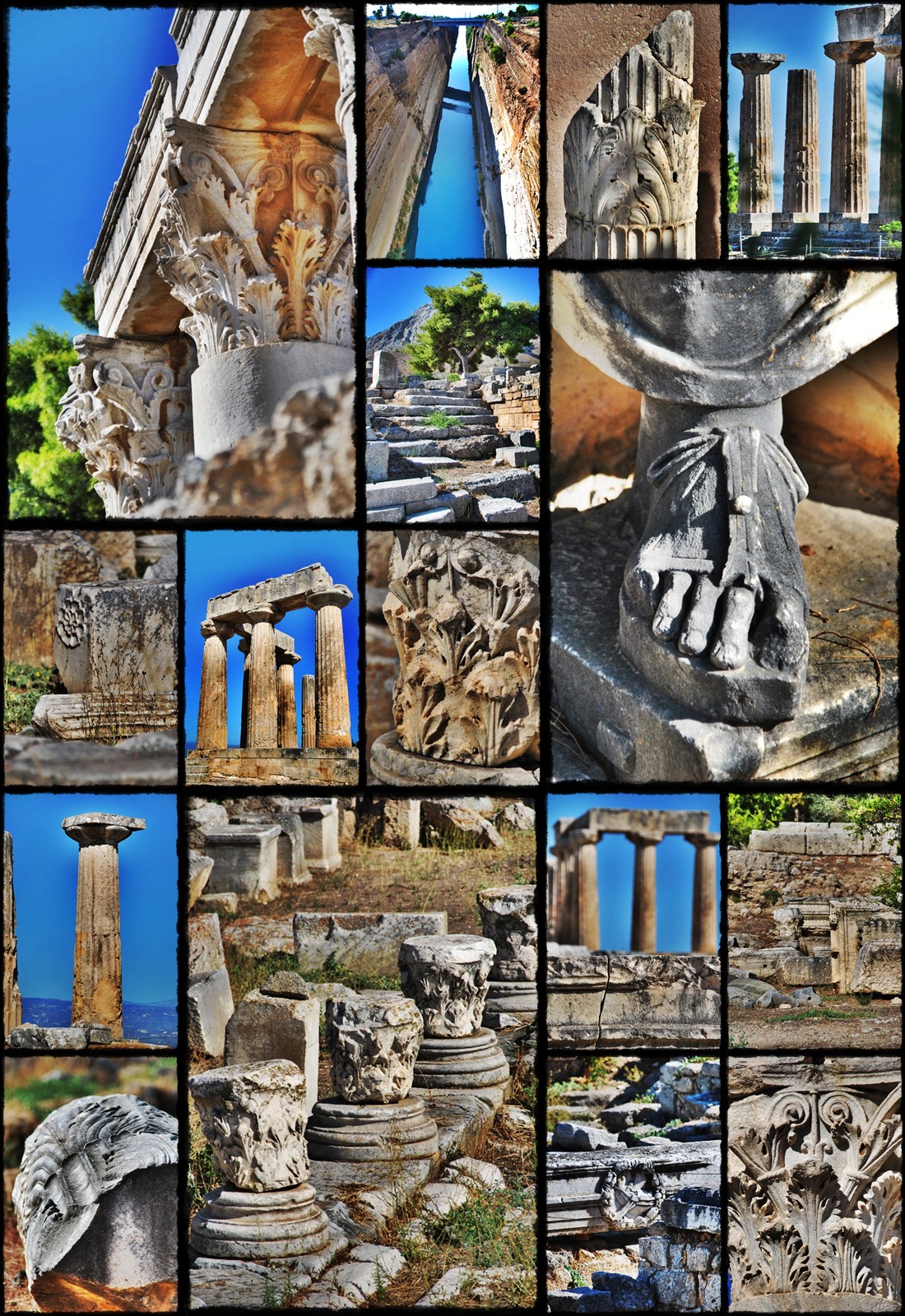 korynt, corinth, corinto, Corinthia, Peloponnese, Greece, grecja, corinto, Peloponneso, kanal koryncki, kanał koryncki