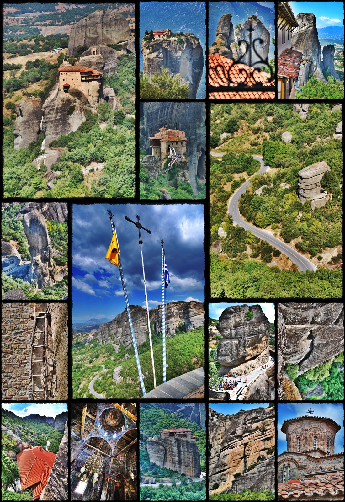 meteora, kalambaka, meteory, unesco, grecja. greece