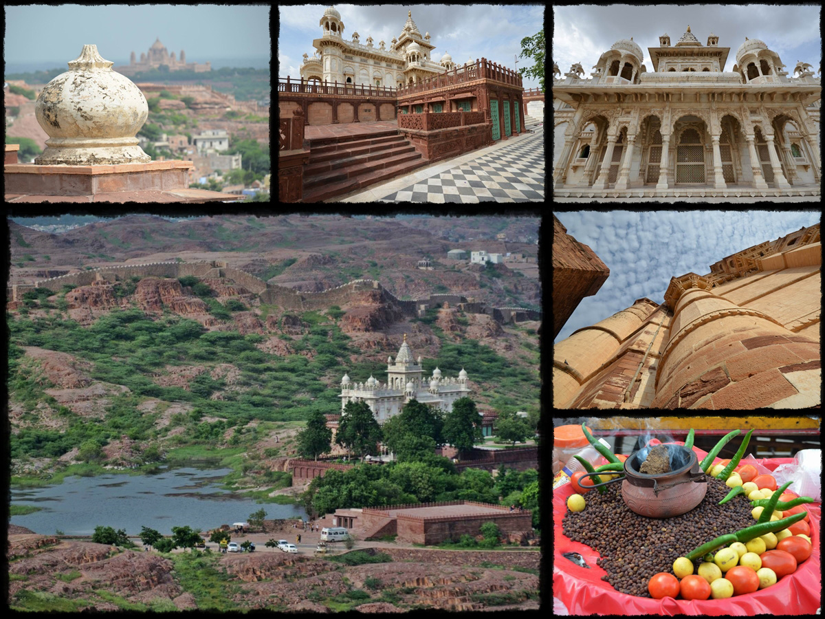 JAISALMER, POKHRAN FORT, THE BLUE CITY OF JODHPUR,; JASWANT THADA MAUSOLEUM, MEHRANGARH FORTRESS, SADAR BAZAR JODHPUR