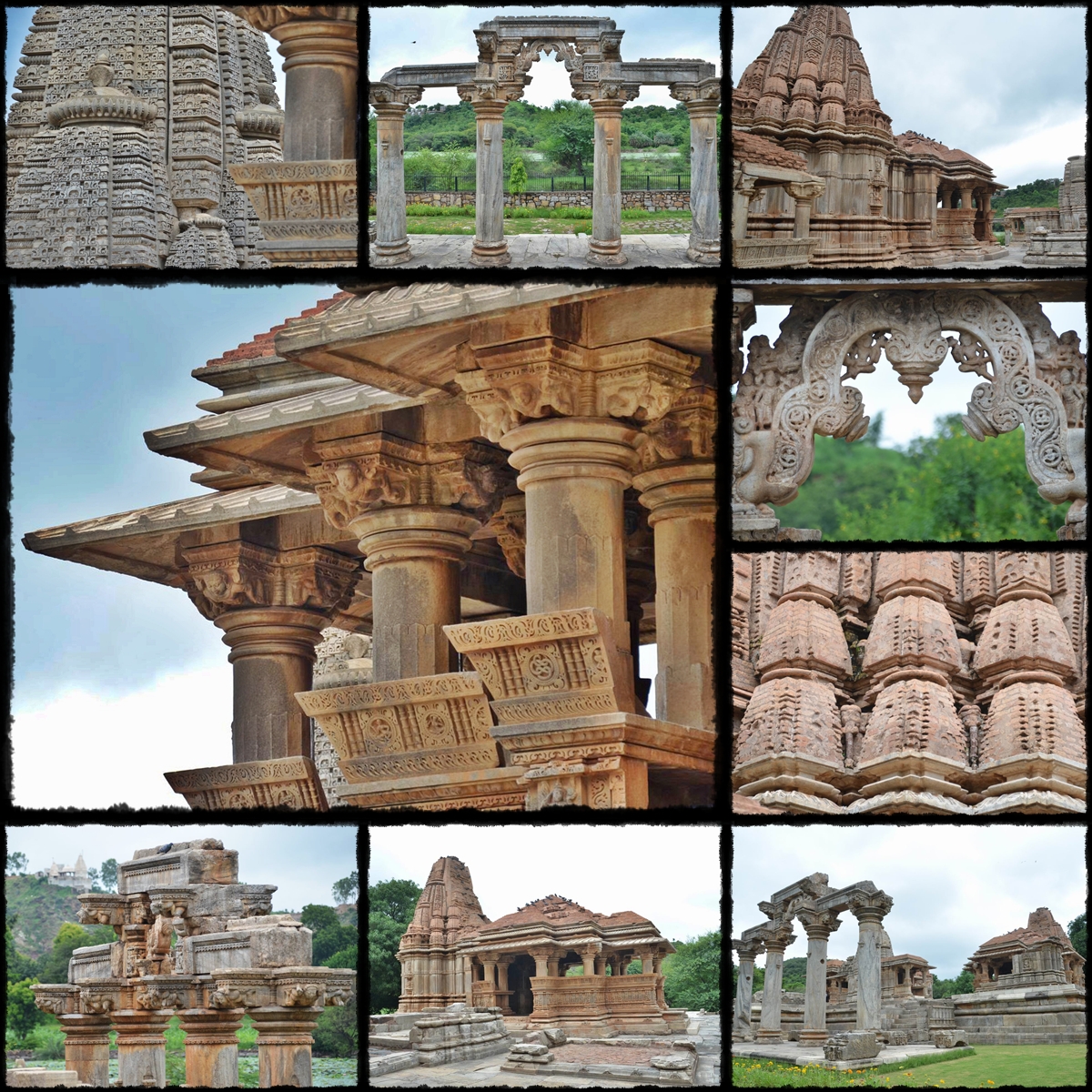 UDAJPUR > NAGDA TEMPLE > JAIPUR JOHARI BAZAR 
