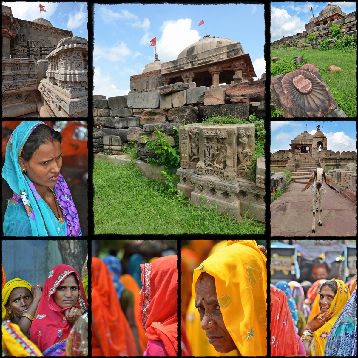 JAIPUR > ABHANERI CHAND BAORI STEPWELL > FATEHPUR SIKRI > AGRA