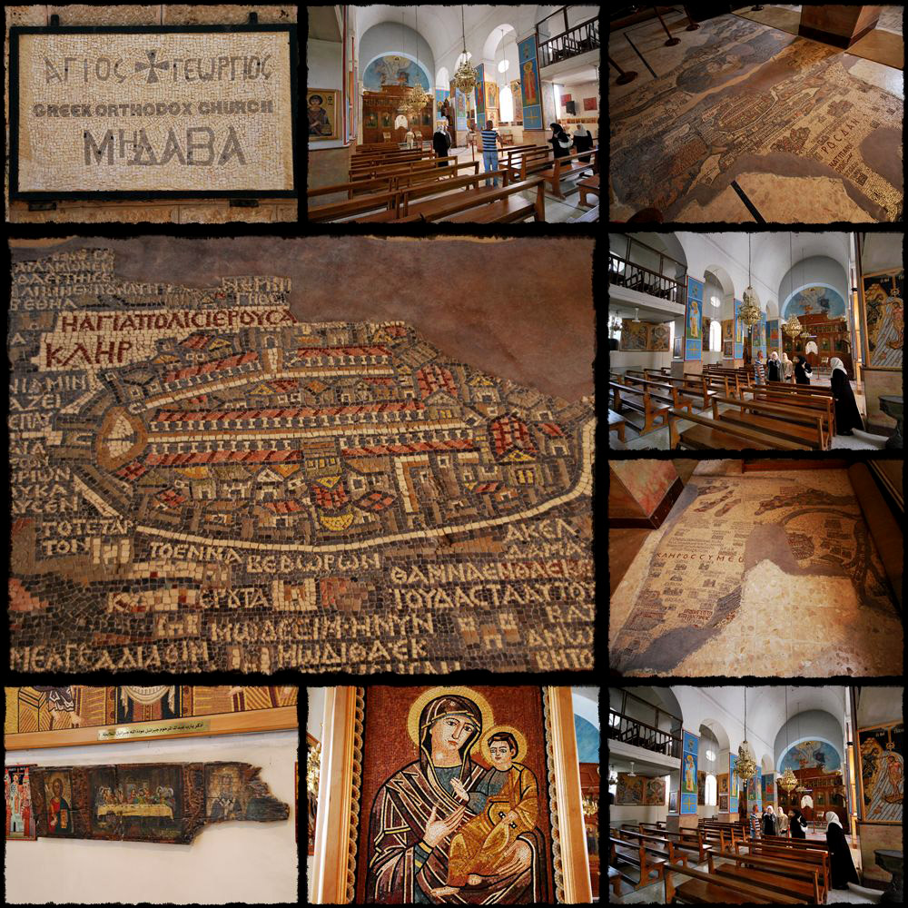 madaba, chiesa ortodossa di san giorgio, kosci wietego jerzego, mosaici, mosaico, masaique, mozaiki, mozaika, carta della palestina, mapa palestyny, mozaikowa mapa, palestinian map, map of palestine, mosaique palestinian map, 6th century Madaba Map