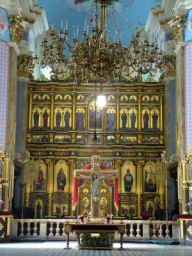 Cerkiew Przemienienia Pańskiego, Przeobrażeńska, cerkiew Piatnicka, najsłyniejszy ikonostas Lwowa z sześcioma rzędami ikon