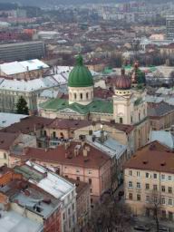 Cerkiew Przemienienia Pańskiego z lotu ptaka