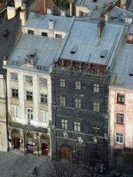 czarna kamienica, the black palace lviv