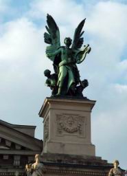 The Lviv Opera and Ballet Theater detail