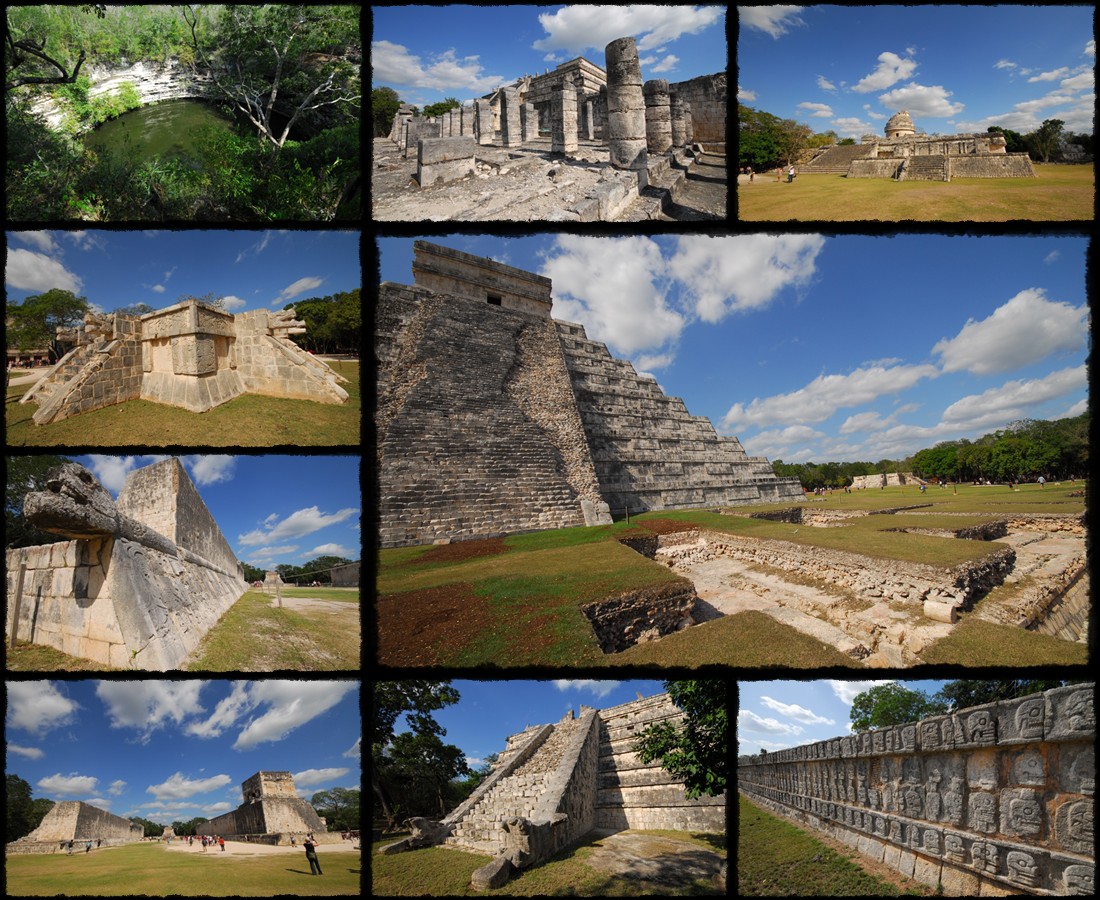 chichen itza, czi czi nitza, castillo, maya, maja, majowie, majw, obserwatorium, mexico, messico, meksyk, mexyk, tempio di kukulcan, il pozzo, grande cenote, cenotes, cenote, 