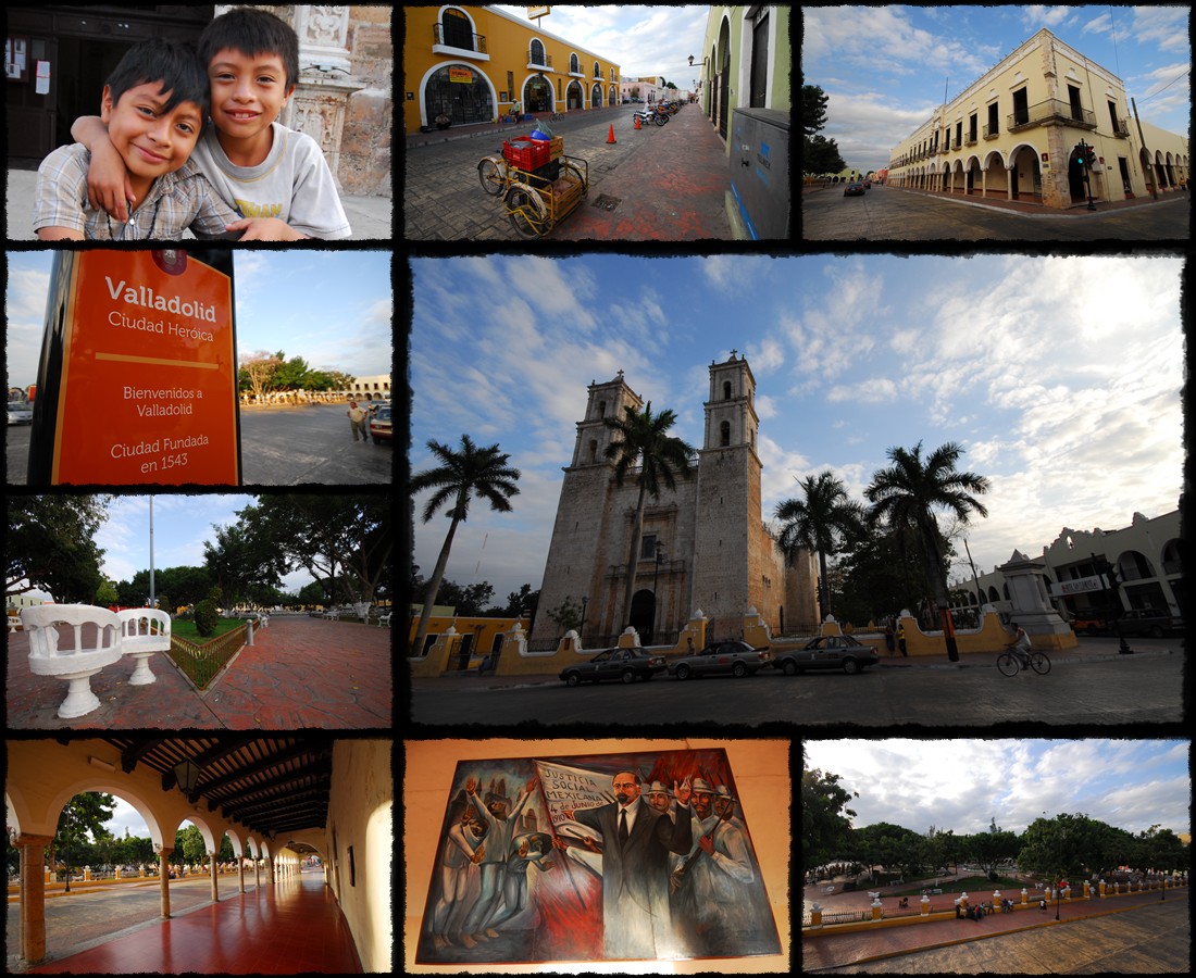 valladolid, cotta coloniale yucatan, jukatan, kolonialne miasteczko jukatan, vita in messico, zyie w meksyku, 