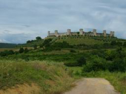 panorama monteriggioni, panoramic, vista panoramica, castello di monteriggioni