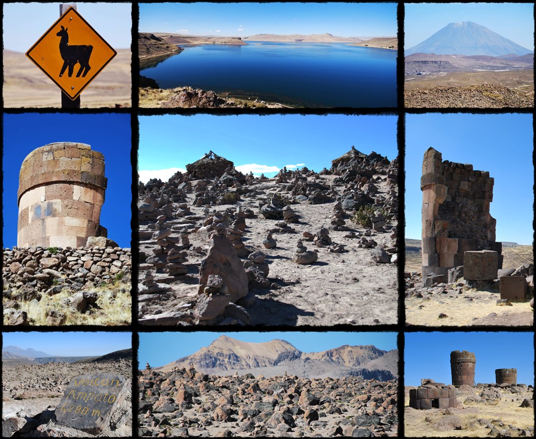 Puno, Sillustani, Passo Mirador de los Andes, Chivay, przelacz mirador de los andes