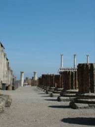 Scavi di Pompei. La Basilica. Pompei Basilique