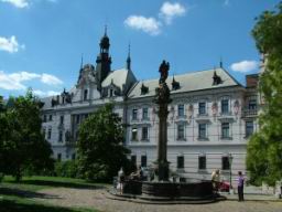 prague new town hall, ratusz nowego miasta praga