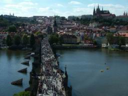 Prague Castle over the River Vltava