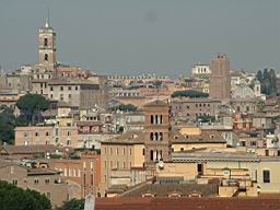 panorama rzymu, rome panoramic picture