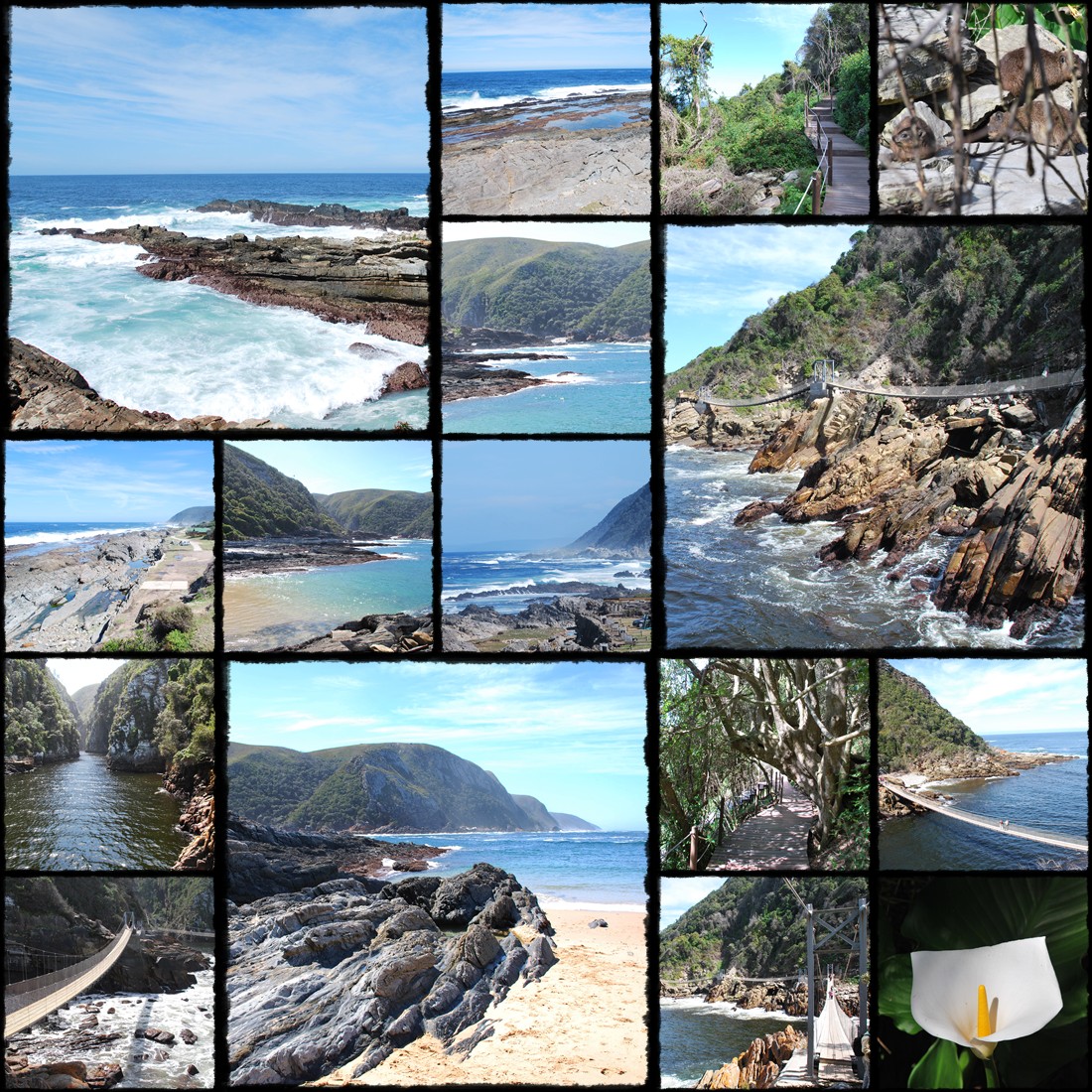 Tsitsikamma National Park, Nature's Valley, Storms River Mouth, Bloukrans River Bridge Bungee, Knysna