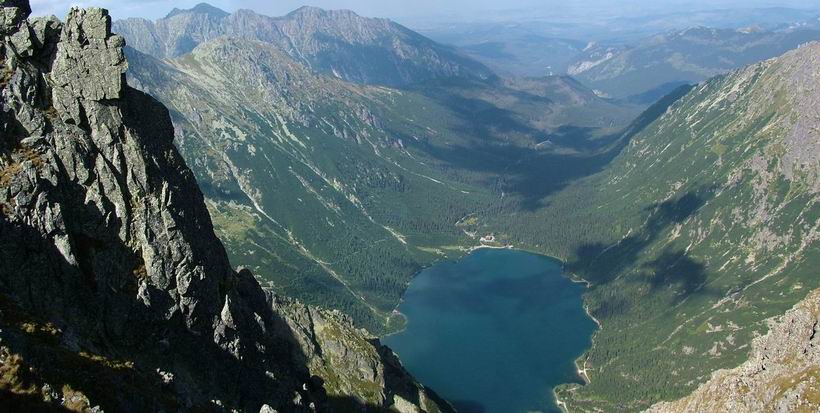 morskie oko, sea's eye, przelecz mieguszowiecka pod chlopkiem
