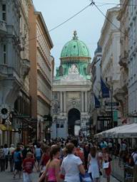 Hofburg, Burg Galerie, Kohlmarkt Strase