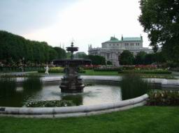 Vienna Volks-Garten, rose garden of Vienna