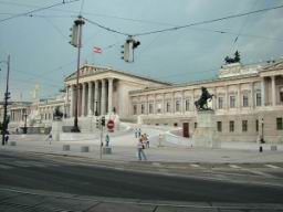 Austrian Parliament, parlament austriacki, Bulwar Ringstraße