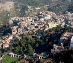 aerial photo of villa d'este, foto aereo di villa d'este, zdjecie lotnicze