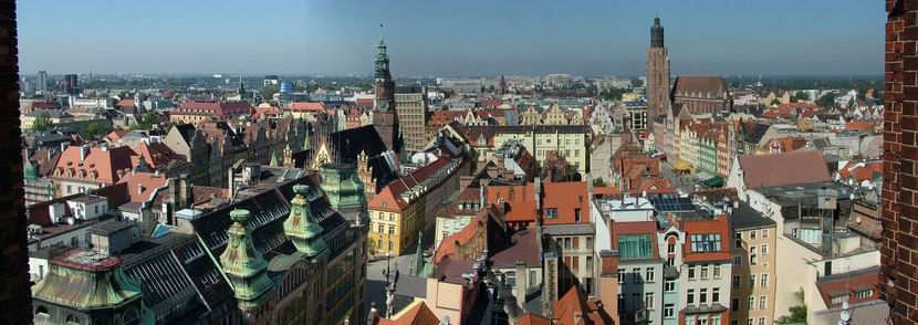 Panorama Wroclawia